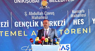 Onikişubat'ta bir günde 4 dev yatırımın temeli atıldı
