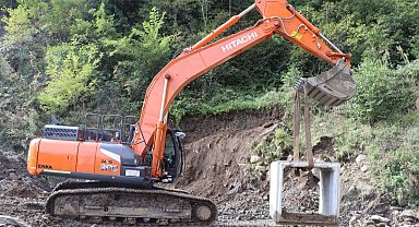 Ordu Büyükşehir'den Kırlı Mahallesi'ne taşkın önlemi