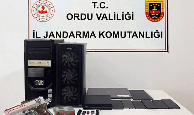 Ordu merkezli siber suç operasyonuna 3 tutuklama