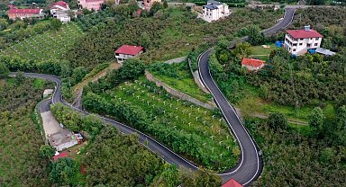 Ordu'da yıldızlı yol konforla buluştu
