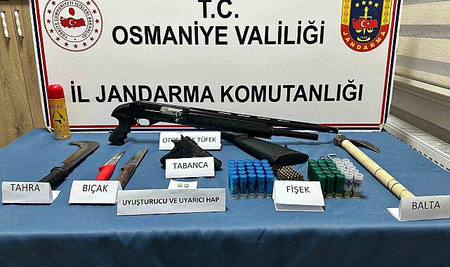 Osmaniye'de bir haftada 118 şüpheli yakalandı