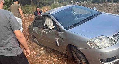 Osmaniye'de kontrolden çıkan araç şarampole yuvarlandı: 1 yaralı