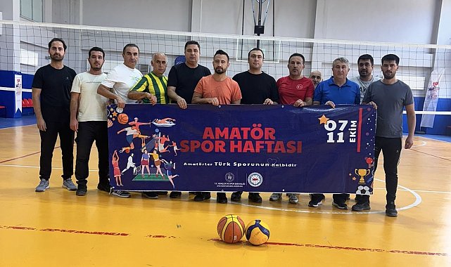 Osmaniye'nin Hasanbeyli ilçesinde amatör spor haftası coşkusu