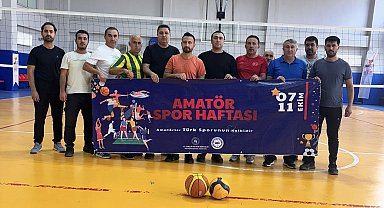 Osmaniye'nin Hasanbeyli ilçesinde amatör spor haftası coşkusu