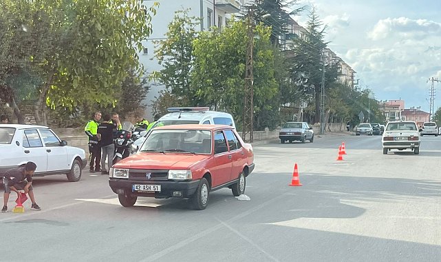 Otomobilin çarptığı 8 yaşındaki çocuk yaralandı