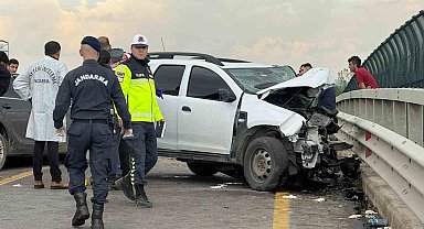 Otoyol üzerindeki köprüde feci kaza: Göreve giden 2 jandarma şehit oldu