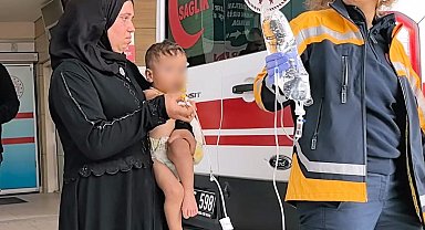 Oyun oynarken ateşe düşen çocuk ağır yaralandı