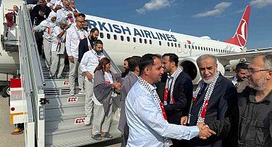 Özgürlük Filosu'ndaki 94 aktivist Türkiye'ye getirildi