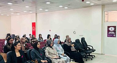 Patnos'ta meme kanseri farkındalık etkinliği düzenlendi