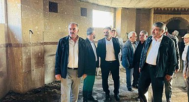 Patnos'ta seyir tepesi çalışmaları yerinde incelendi