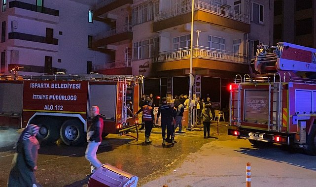 Pideci deposunda çıkan yangın korkuttu