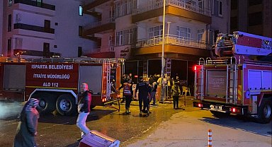 Pideci deposunda çıkan yangın korkuttu