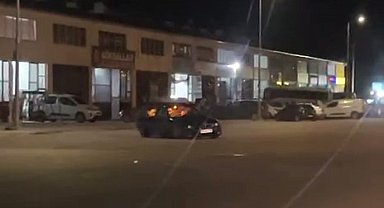 Polis aracının önünde drift attı, faturası ağır oldu