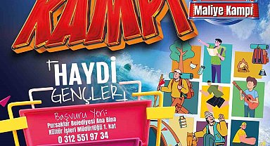 Pursaklar Belediyesi'nden gençlere gençlik kampı fırsatı