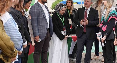 "Gazze'de yaşananlara sessiz kalma"