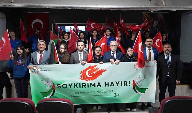 "Soykırıma Hayır" sesleri Muğla'dan yükseldi