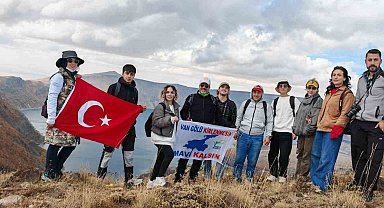 "Yeryüzü Cenneti"nde zirve tırmanışı yapıldı