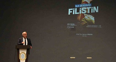 Rektör Peker: "İnsanlık ağır bir sınav veriyor. Gazze'de çocuklar, gençler, kadınlar ve yaşlılar ölüyor"