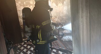 Reyhanlı'da ev yangını