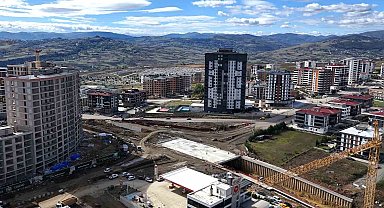 RTE Bulvarı'nda 3. şeridin inşası başladı