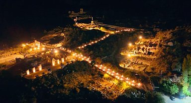 Sagalassos Antik Kenti ışıklarıyla gece müzeciliğine hazırlanıyor