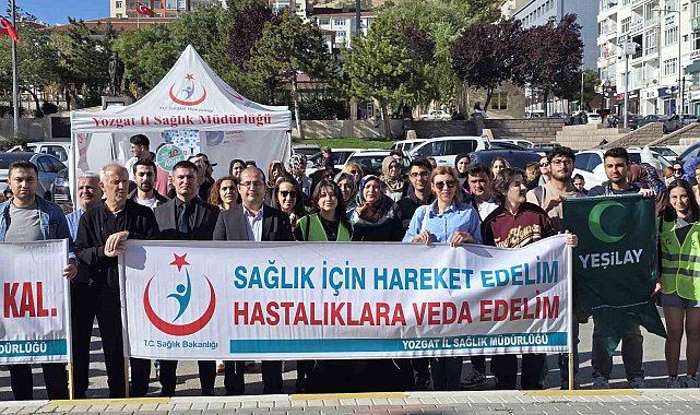 Sağlık için 10 bin adım attılar