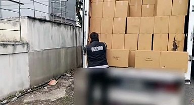 Sakarya'da 3 milyon 250 bin boş makaron ele geçirildi