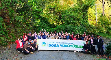 Sakarya'da sonbaharda büyüleyici rotada yürüyüş