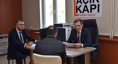 Salihli Kaymakamı Güldoğan vatandaşları dinledi