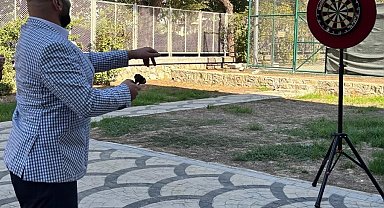 Salihli'de din görevlileri dart turnuvasında buluştu