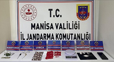 Salihli'de jandarma uyuşturucu tacirini suçüstü yakaladı