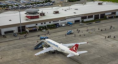 Samsun Havalimanı 9 ayda 1,2 milyona yakın yolcu ağırladı