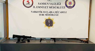 Samsun'da 10 bin sentetik ecza ele geçirildi: 4 gözaltı