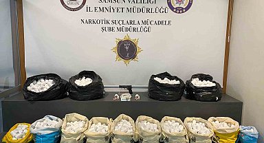 Samsun'da 105 bin uyuşturucu hap ele geçti: 5 gözaltı