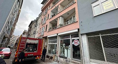 Samsun'da çatı yangını