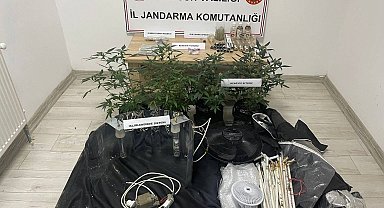 Samsun'da evdeki uyuşturucuya 1 gözaltı