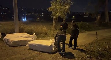 Samsun'da gece açık alandaki çuvallardan 215 bin uyuşturucu ele geçirildi: 2 gözaltı