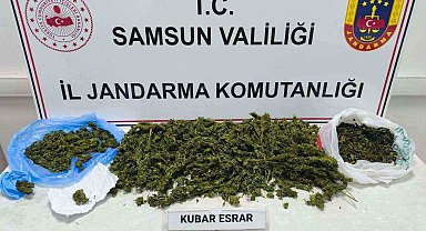 Samsun'da jandarmadan uyuşturucu operasyonu: 1 gözaltı