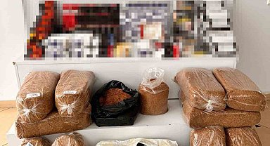 Samsun'da kaçak tütün mamulleri operasyonu