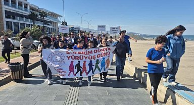 Samsun'da sağlıklı yaşam yürüyüşü