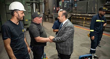 Sanayi ve Teknoloji Bakanı Mehmet Fatih Kacır, Kutes fabrikasını ziyaret etti