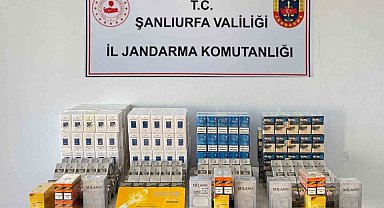 Şanlıurfa'da bin 240 kaçak paket sigara ele geçirildi