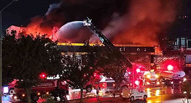 Şanlıurfa'da iş yerinde korkutan yangın