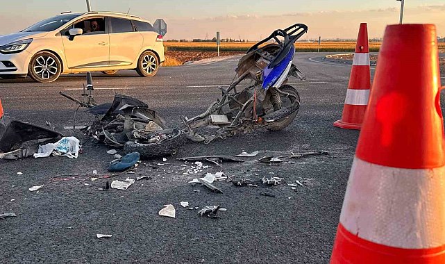 Şanlıurfa'da kamyon ile elektrikli bisiklet çarpıştı: 2 yaralı