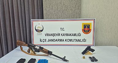 Şanlıurfa'da ruhsatsız silah operasyonu: 1 gözaltı