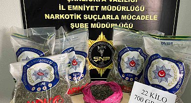 Şanlıurfa'da uyuşturucu operasyonu: 2 gözaltı