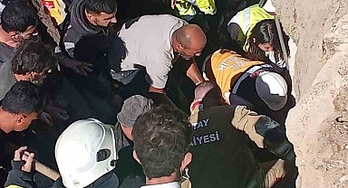 Şantiye alanında yaşanan göçükte can pazarı