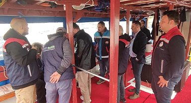 Saroz Körfezi'nde yapay resif projesi için yer tespiti yapıldı