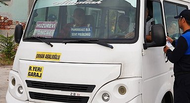 Şehir içi dolmuşlarda trafik denetimi