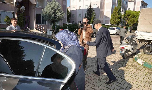 Şehit ailesini duygulandıran sürpriz